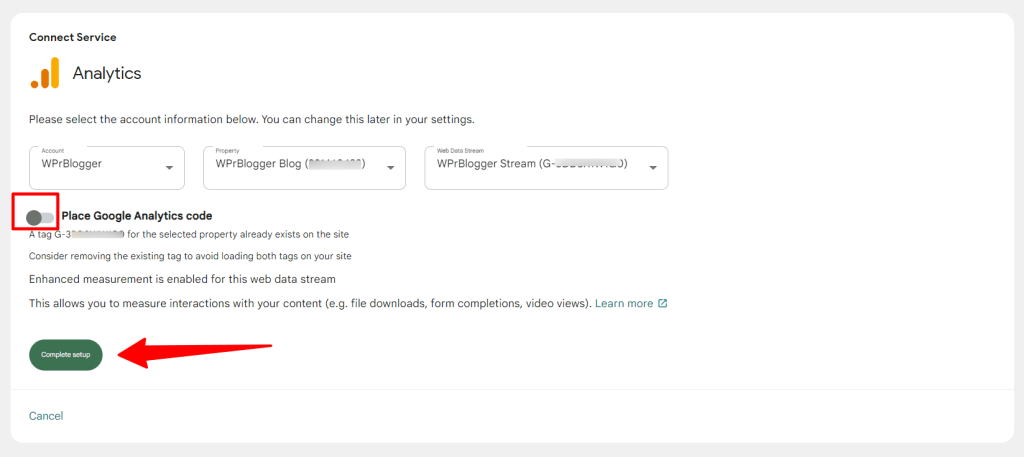 WordPress 后台连接 Google Site Kit 插件