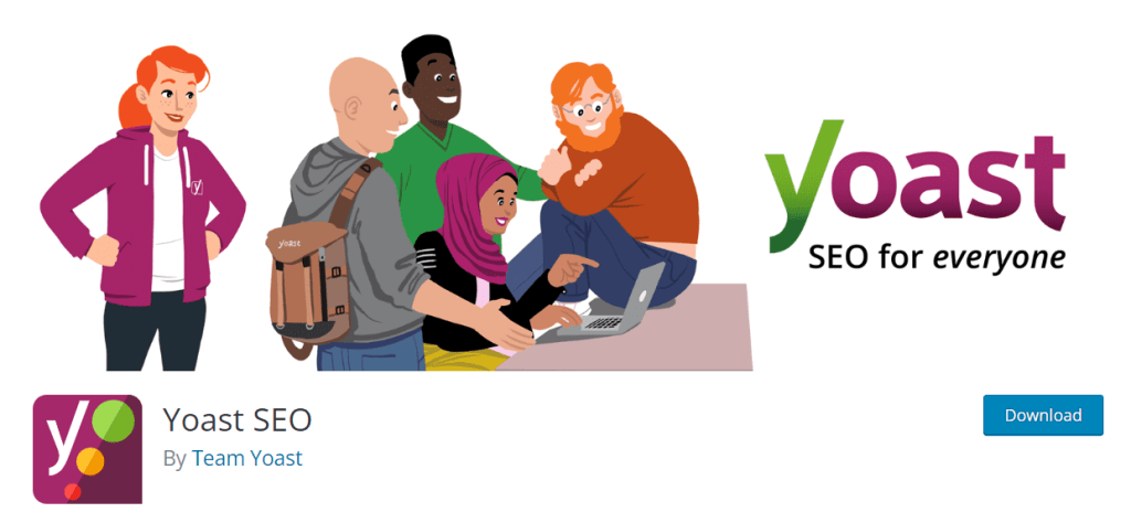 WordPress.org 上的 Yoast 插件页面
