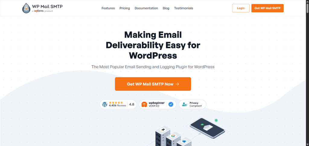 WP Mail SMTP 插件网站首页