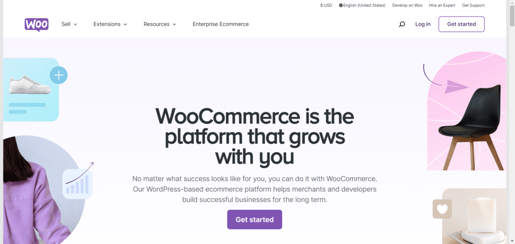 WooCommerce 网站