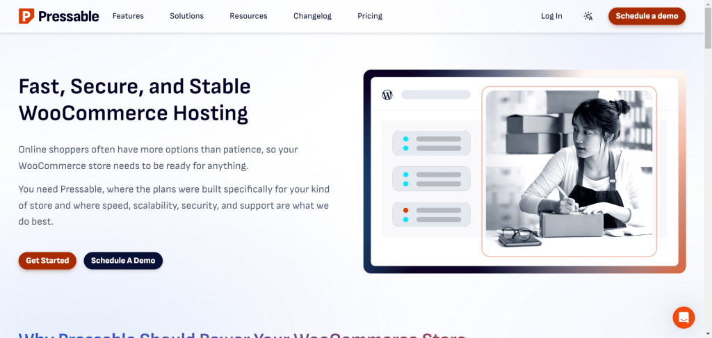 Pressable WooCommerce 主机