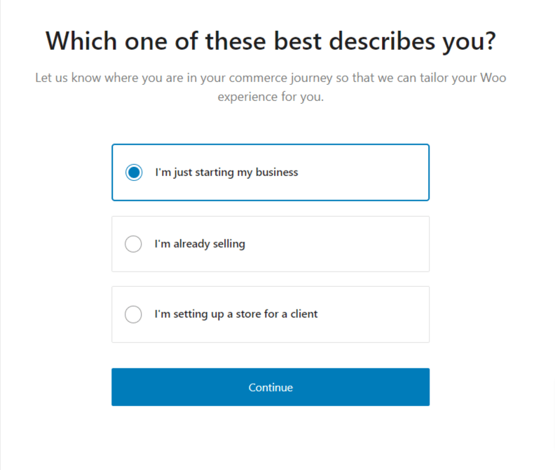WooCommerce 设置配置文件