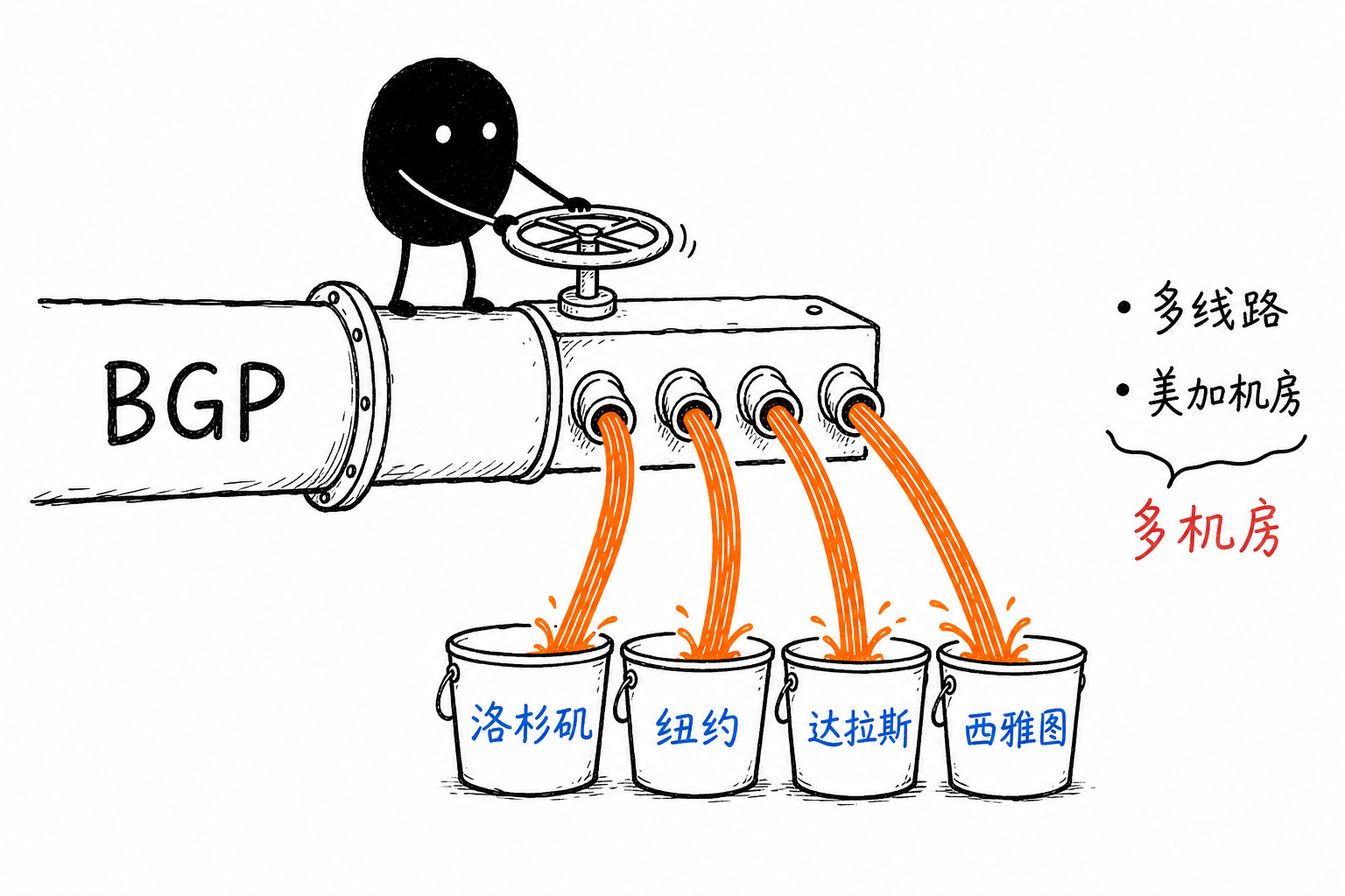 多美机房·BGP分流