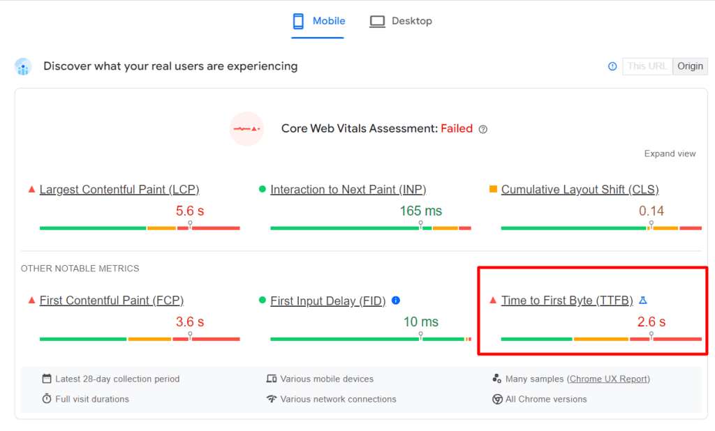 PageSpeed Insights - 总阻塞时间
