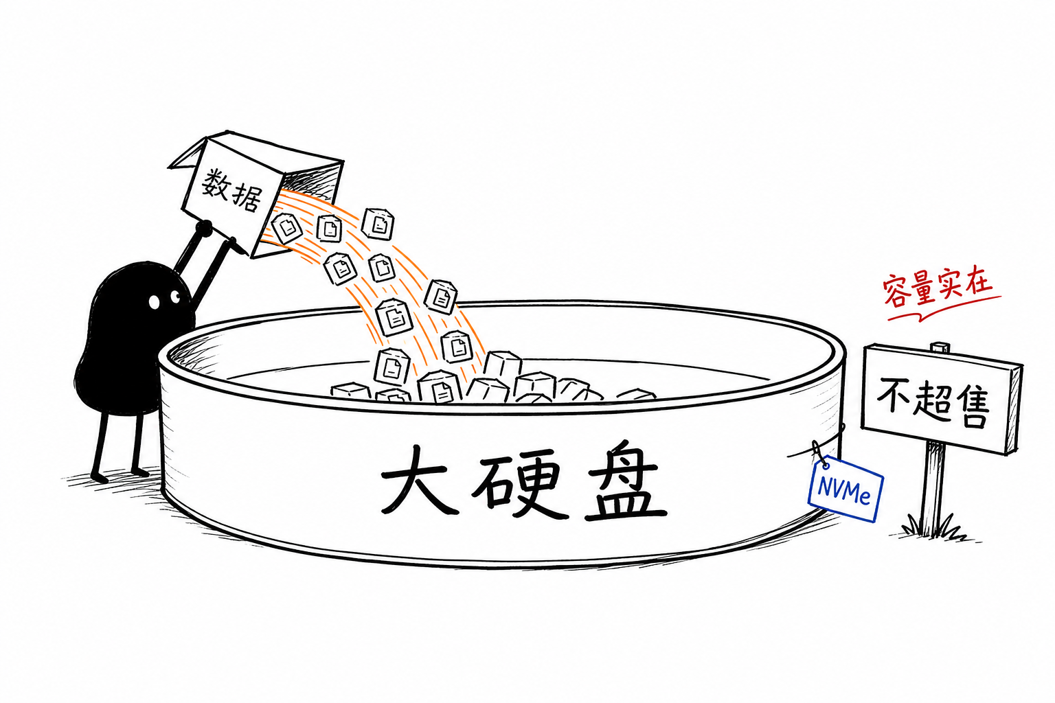 大硬盘仓库·容量实在