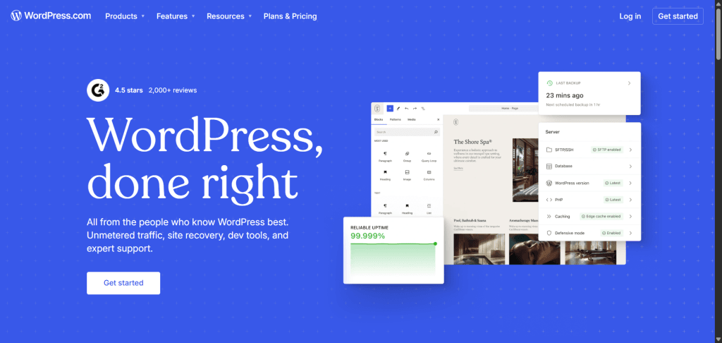 WordPress.org 首页