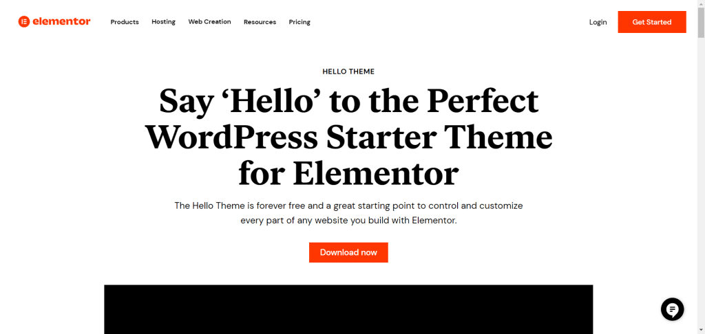 Hello Elementor 主题演示首页