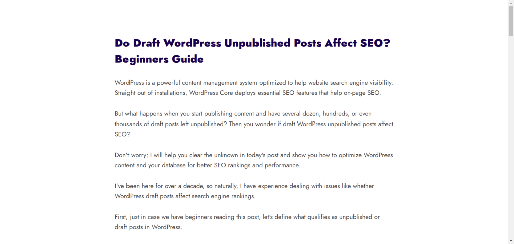 WordPress 无干扰编辑器