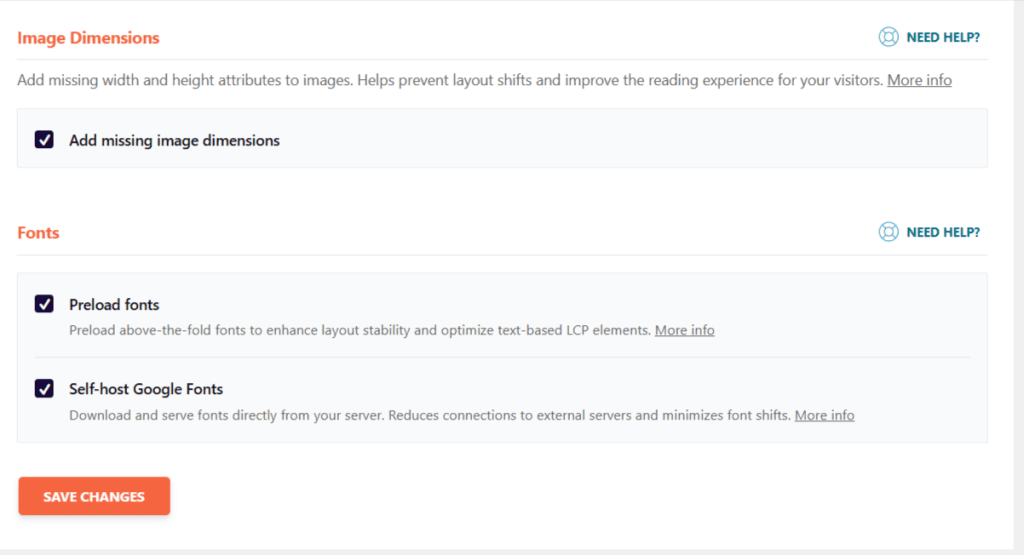 WP Rocket 本地托管 Google Fonts